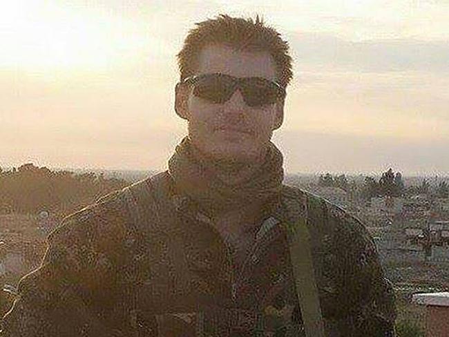 Life lost ... Ashley Johnston, killed while fighting against ISIS. Picture: Facebook