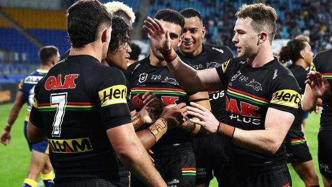 The Panthers have won each of their last three games against the Eels. (Photo by Chris Hyde/Getty Images)