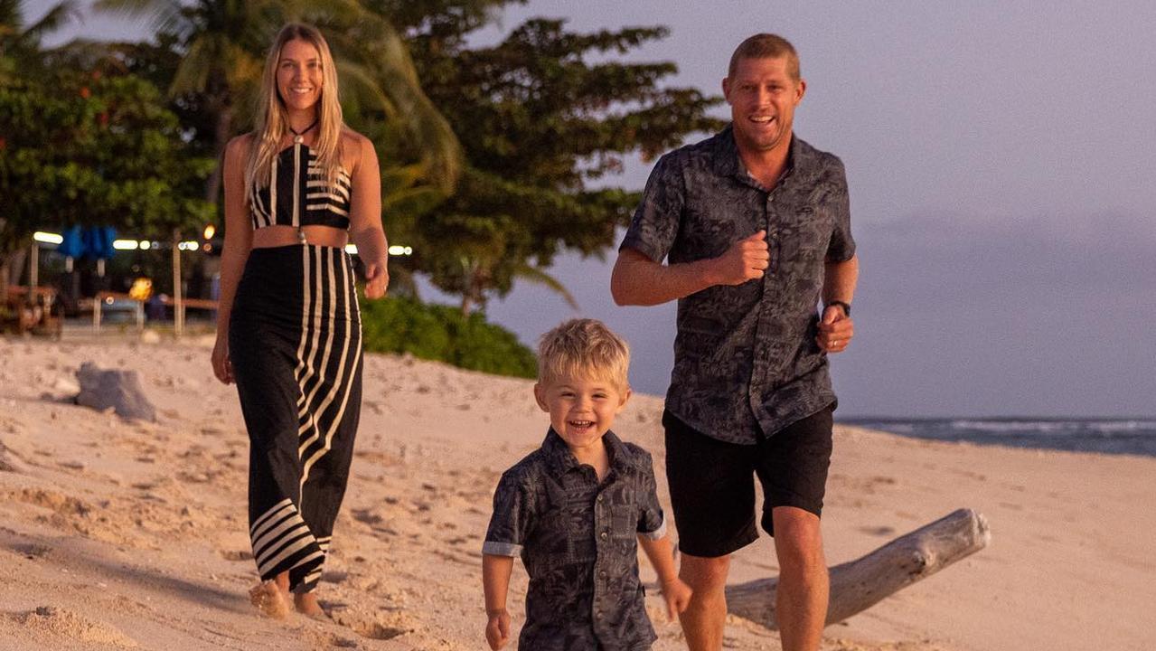 Mick Fanning announces birth of daughter with partner Breeana Randall ...