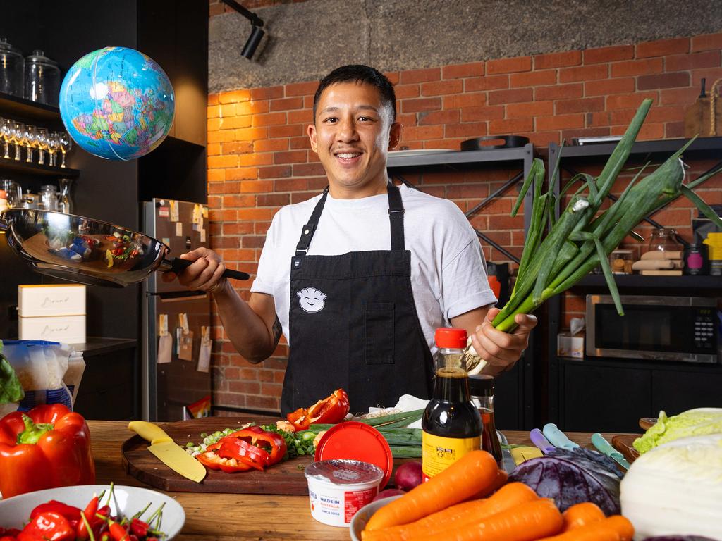 Former favourite MasterChef contestant, chef and author Brendan Pang. Picture: Mark Stewart