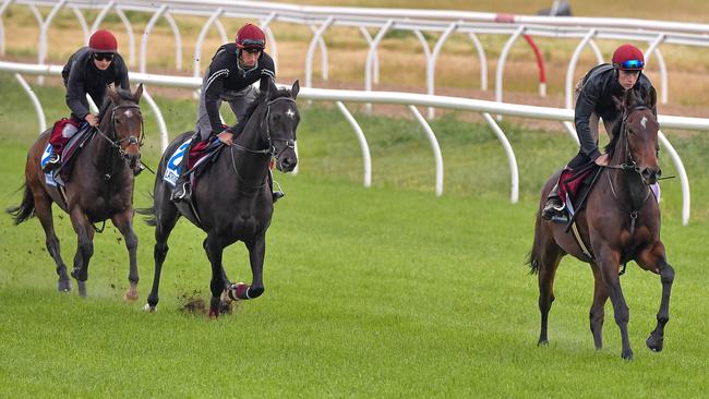 Joseph O’Brien’s Twilight Payment, Latrobe and Master Of Reality work at Werribee.