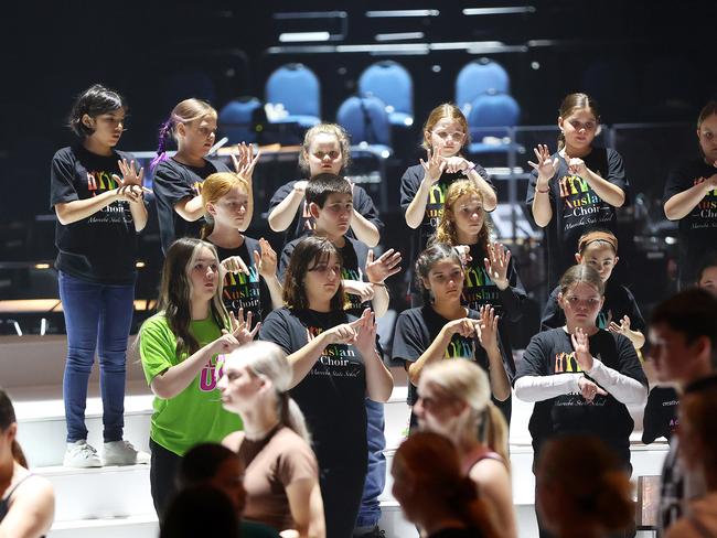 Behind the scenes at Creative Generation Rockeisteddford 2022. Picture: Nigel Hallett