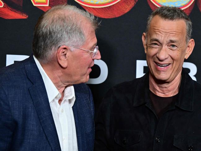 Filmmaker Robert Zemeckis and Hanks considered teaming up on a Forrest Gump sequel. Picture: Frederic J. Brown/AFP