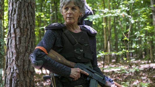 This is the Carol we know and love, the gun-toting badass.