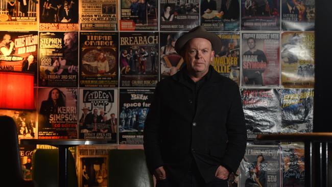 Caravan Music Club owner Peter Foley is devastated by its closure and searching for a new venue. Picture: David Smith