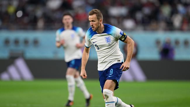 Harry Kane of England had planned to wear a pride armband at the World Cup until he was told no by higher-ups. Picture: Getty Images