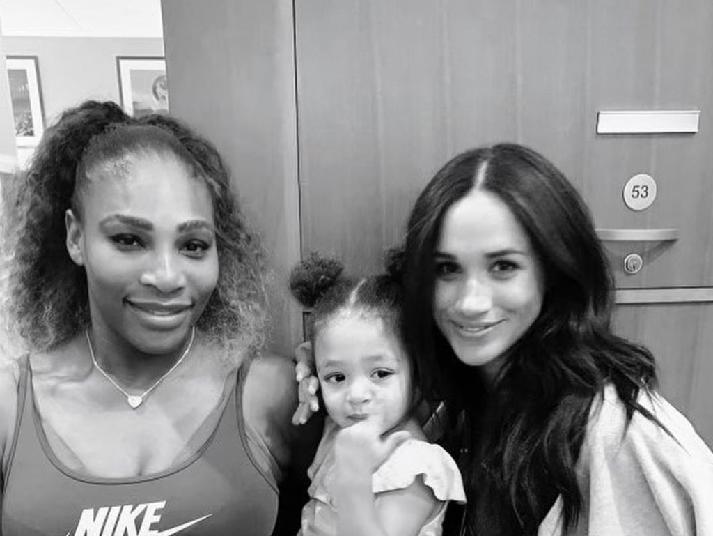 Meghan featured her friend Serena Williams on the podcast. Picture: Instagram