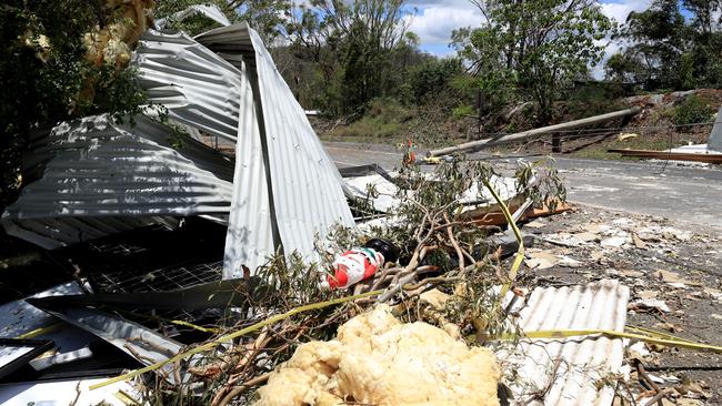 Many businesses are still bearing the pain from the Christmas night storm. Picture: NCA NewsWire / Scott Powick