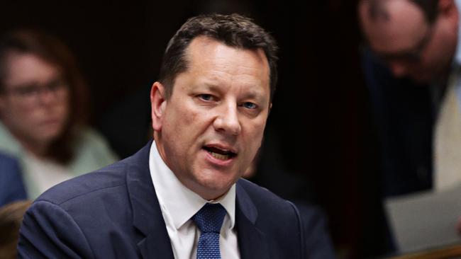 Planning Minister Paul Scully speaking during question time in NSW parliament. Picture: NCA NewsWire/ Adam Yip