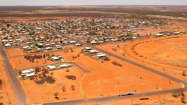 The red dust town of Quilpie. Photo: Leon O'Neil.