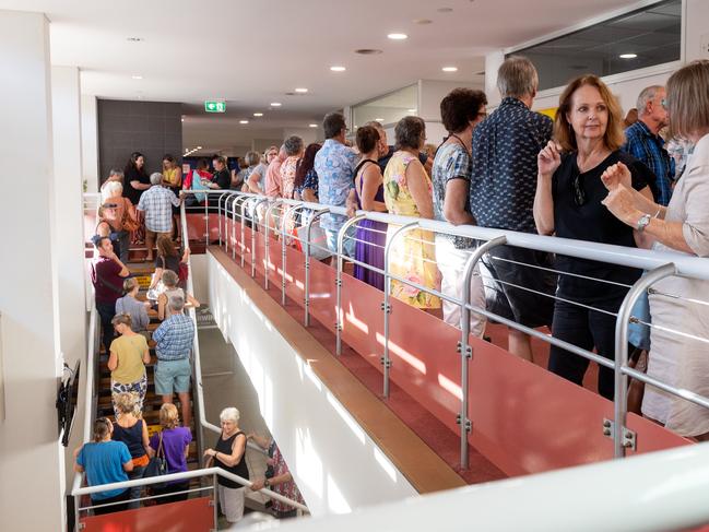 The Darwin RSL's proposal was meant to go before council for the first time this evening. A large attendance was expected.Picture: Che Chorley