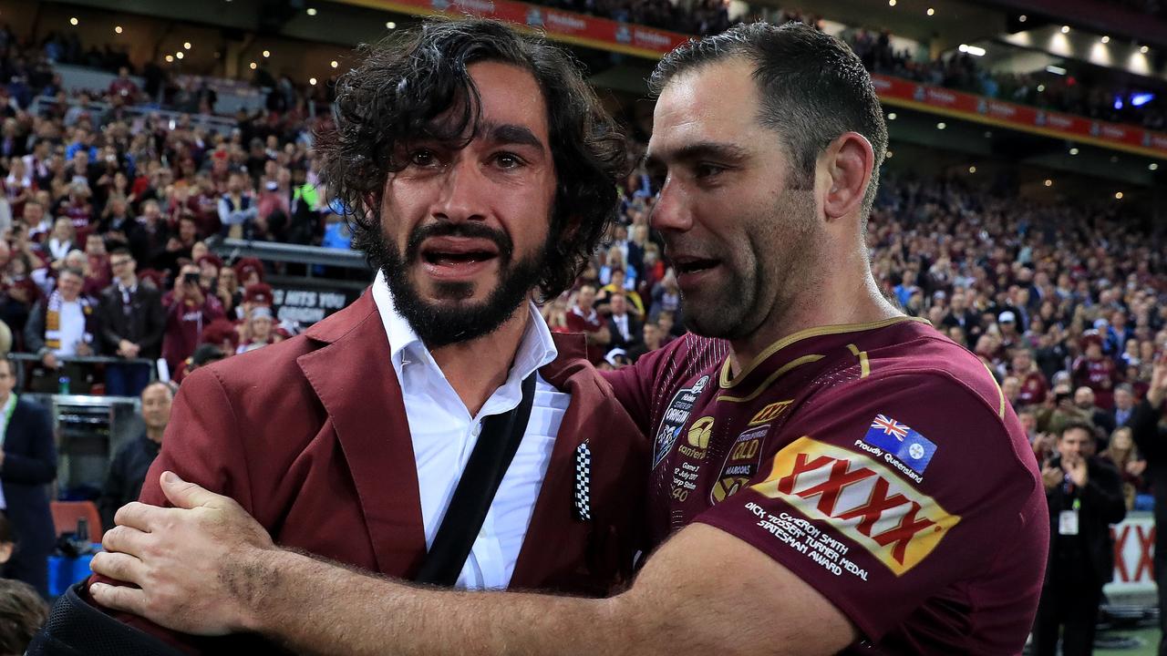 Johnathan Thurston and Cameron Smith.