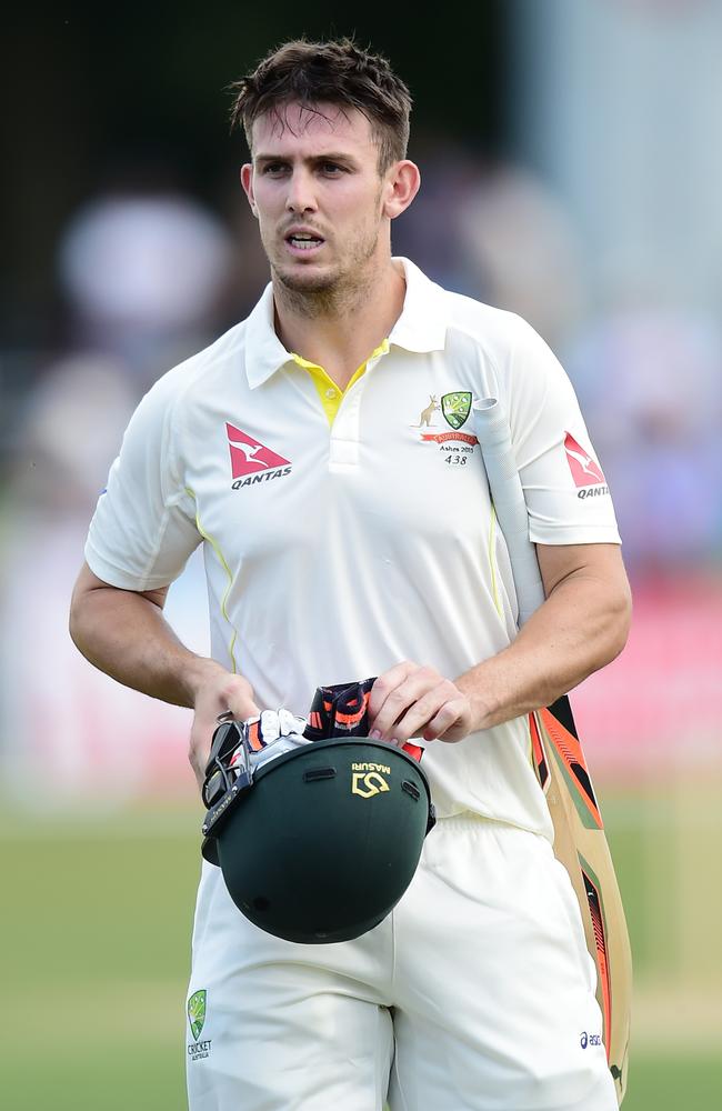 Mitchell Marsh is battling Shane Watson for the all-rounder spot ahead of the first Ashes Test.