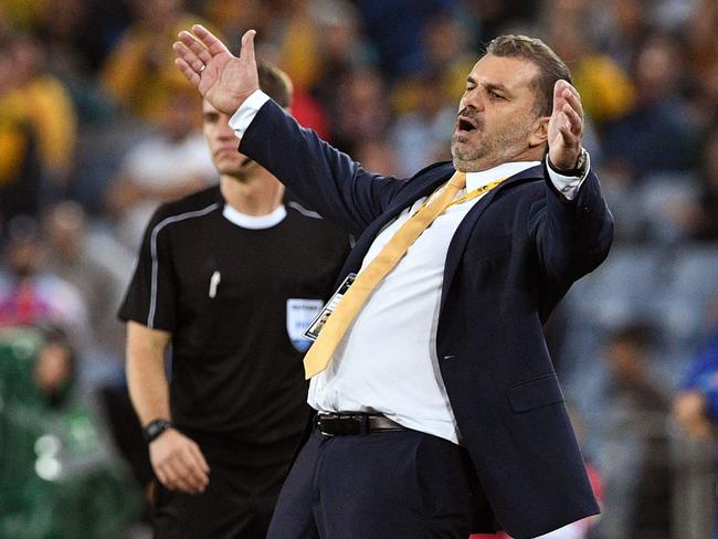 There has also been criticism of Postecoglou’s body language. Picture: AFP