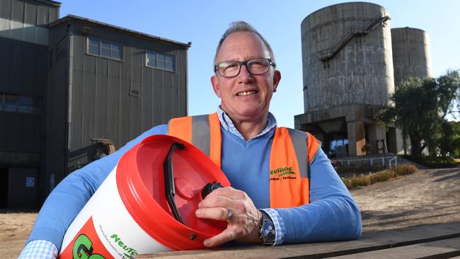 Angus Irwin, managing director of Neutrog at the Kanmantoo site.. Picture: Tricia Watkinson