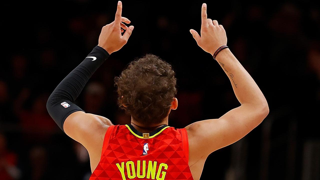 Hawks' Trae Young, mentored by Kobe and hero to Gigi Bryant, has 45 points  in emotional win against Wizards