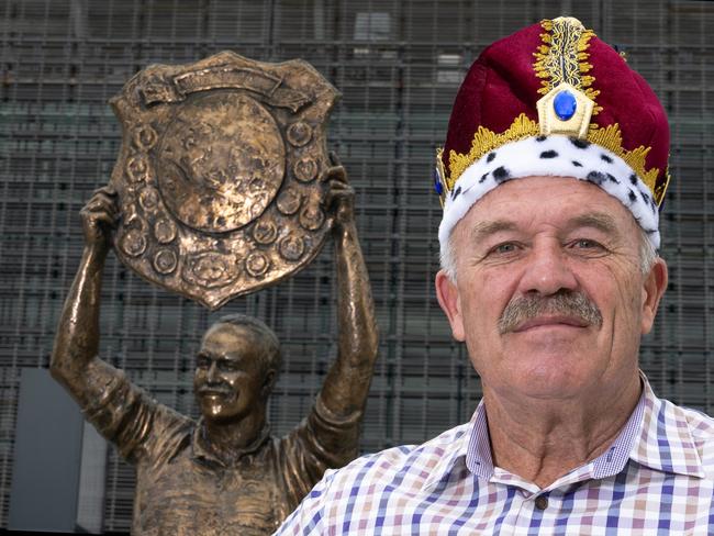 Wally Lewis at Suncorp Stadium ahead of the Kings Birthday public holiday. Photo - Zain Mohammed