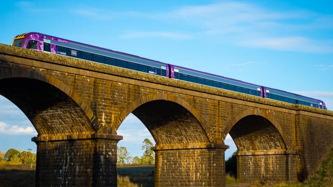 A V/Line train hit a kangaroo near Beaufort on Monday evening. Picture: File / V/Line