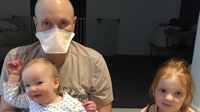 Jarrod Lyle with daughters Lusi and Jemma. Picture: Instagram