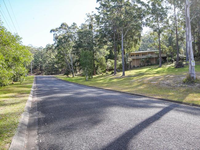 The house where William Tyrrell went missing from on Benaroon Dr, Kendall. Picture: Lindsay Moller