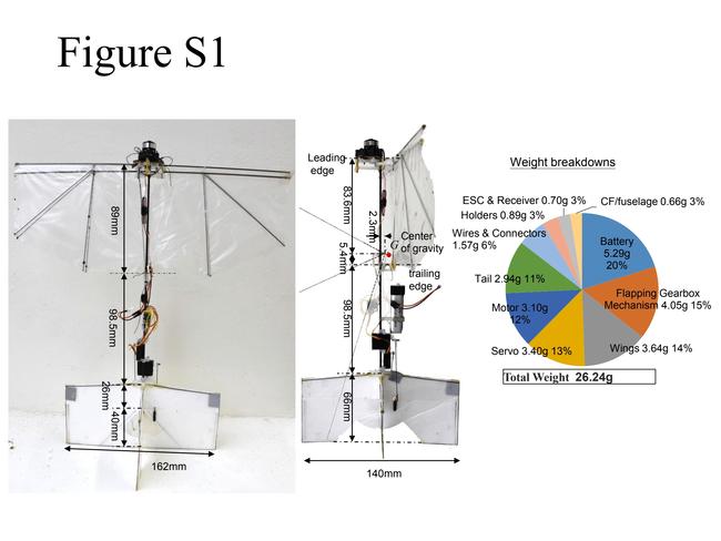 Design of flapping wing drone. Picture: Supplied.