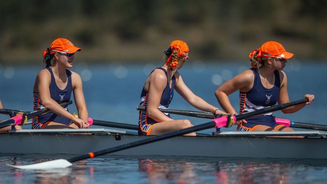 2024 Brisbane Schoolgirl Rowing Association Championship. Photos by Stephen Archer.