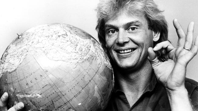 John Farnham ready to take on the world  in 1987.