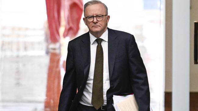 Prime Minister Anthony Albanese is facing his own political problems. Picture: NewsWire / Martin Ollman