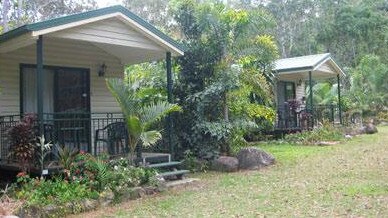 Finch Hatton Gorge Cabins and River Rock Cafe along Gorge Rd in Finch Hatton has shut to tourists. These pictures show what it looked like before it closed. Picture: TripAdvisor