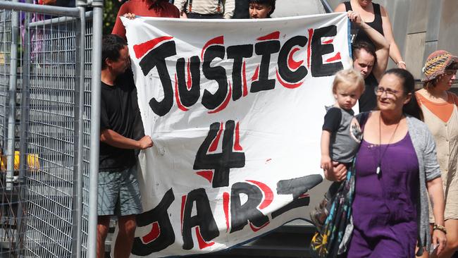 Friends and family of Jari Wise have spent years campaigning following his death. Picture: Nikki Davis-Jones