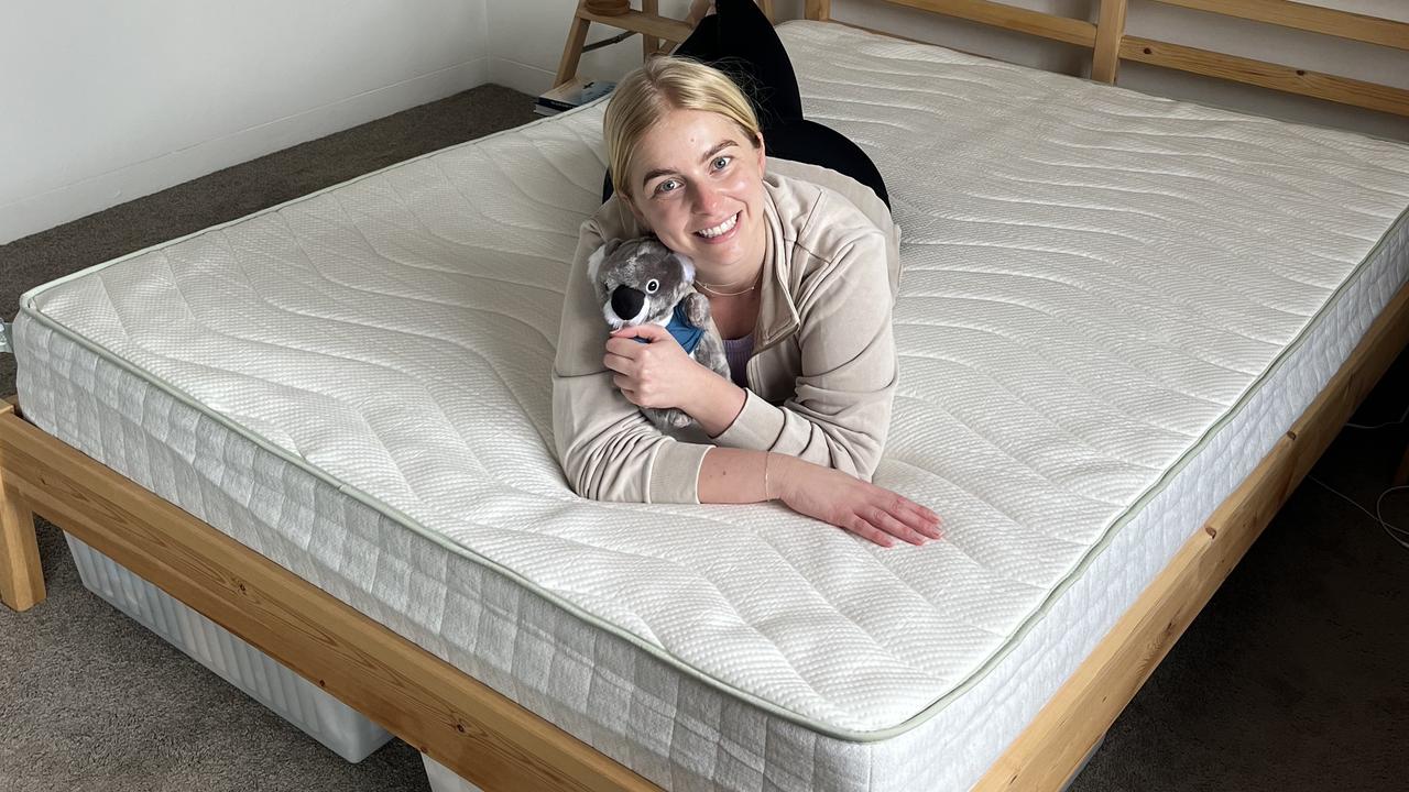 The Koala SE Mattress. Picture: news.com.au/Hannah Paine.