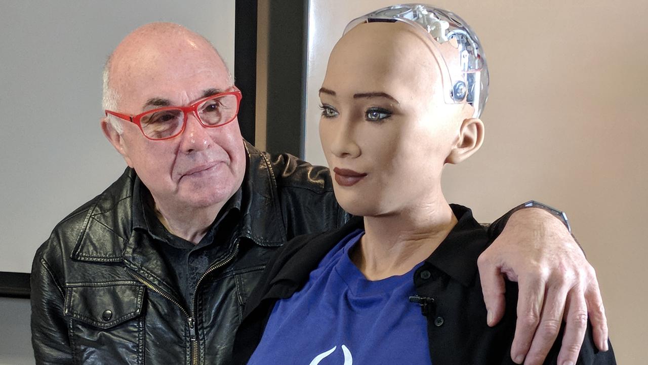 Sophia a humanoid sales robot