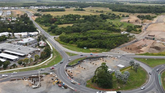 Site of a proposed retail development on the corner of Captain Cook Hwy and McGregor Rd, Smithfield. Trinity Park Investments has lost a court battle to build the new Smithfield Hub shopping centre on the site. Picture: Brendan Radke