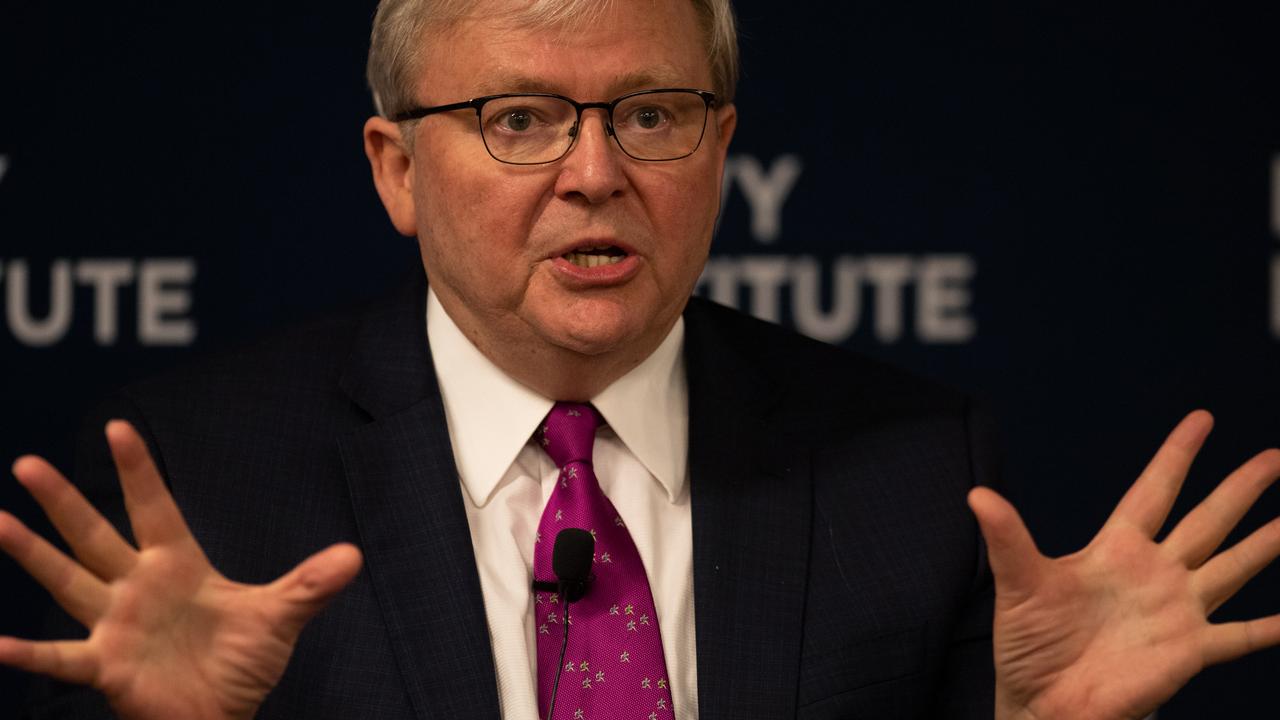 Kevin Rudd: Former Australian prime minister’s return to the public ...