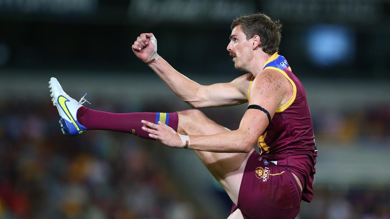 He may have avoided shoulder surgery but the Brisbane Lions will be without Joe Daniher for 4-6 weeks. Picture: Getty Images