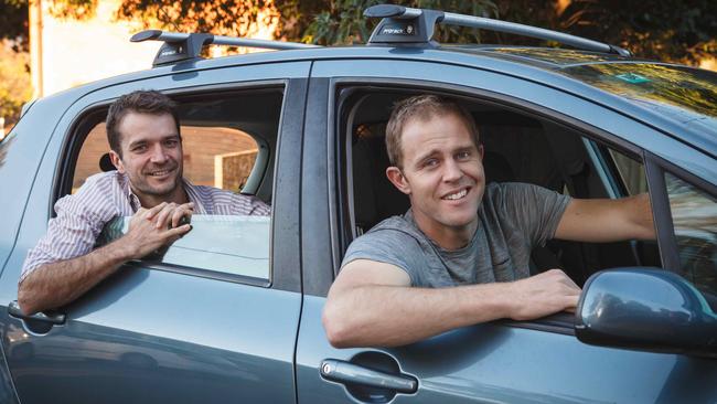 Car Next Door co-founders Will Davies and David Trumbull.