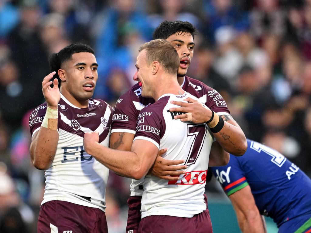 Cherry-Evans says he is still happy at Manly but reveals he did talk to rival clubs when he became a free agent in November. Picture: Getty Images