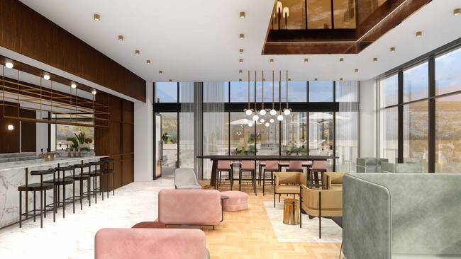 Artist’s impression of the Koomo Restaurant and Bar. Picture: Supplied