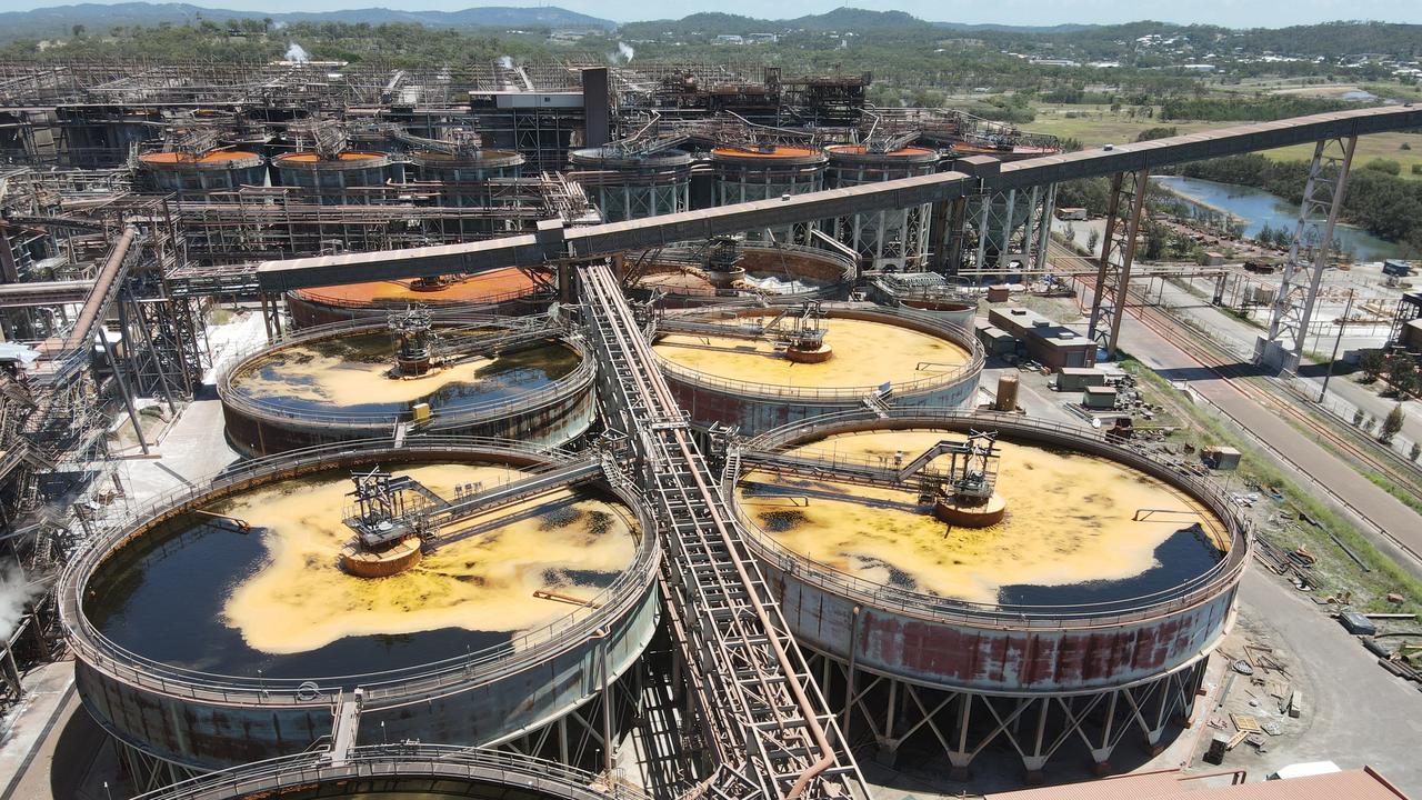 Queensland Alumina Limited Gladstone. Picture: DJI Mavic Air 2