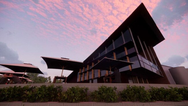 Concept images of Yangarra Wines expansion. Pic: JBG ARCHITECTS