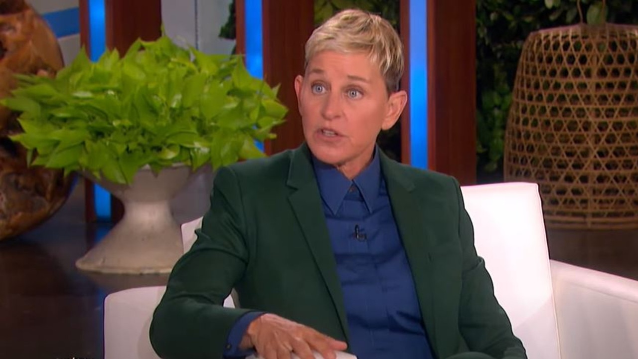 Ellen DeGeneres speaking to Today. Picture: NBC