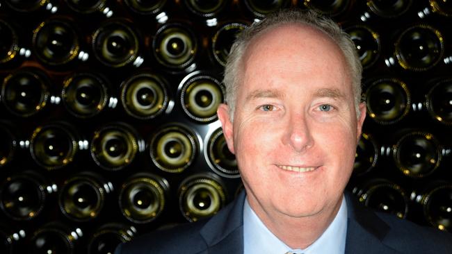 Treasury Wine Estates chief executive Michael Clarke is reducing its portfolio of labels.