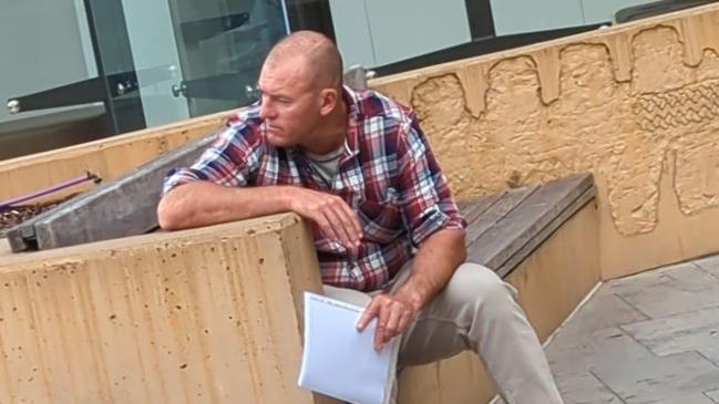 Leigh Daniel Farmer outside Ipswich Magistrates Court on August 29, 2023. Picture: Nicola McNamara