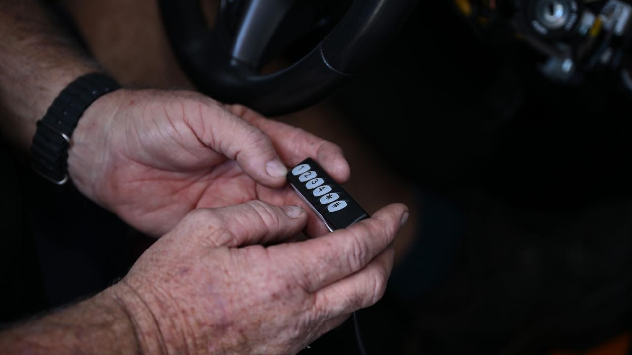 The $10m scheme will see up to 20,000 engine immobilisers fitted across Cairns, Townsville and Mt Isa. Picture: Emily Barker