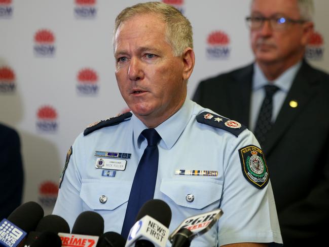 NSW Police Commissioner Mick Fuller. Picture: NCA NewsWire / Damian Shaw