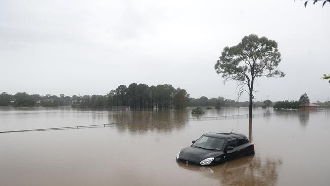 Dozens of NSW localities have been declared disaster areas due to the ongoing floods, unlocking the possibility for residents to apply for government funds. Picture: NCA NewsWire / Jeremy Piper