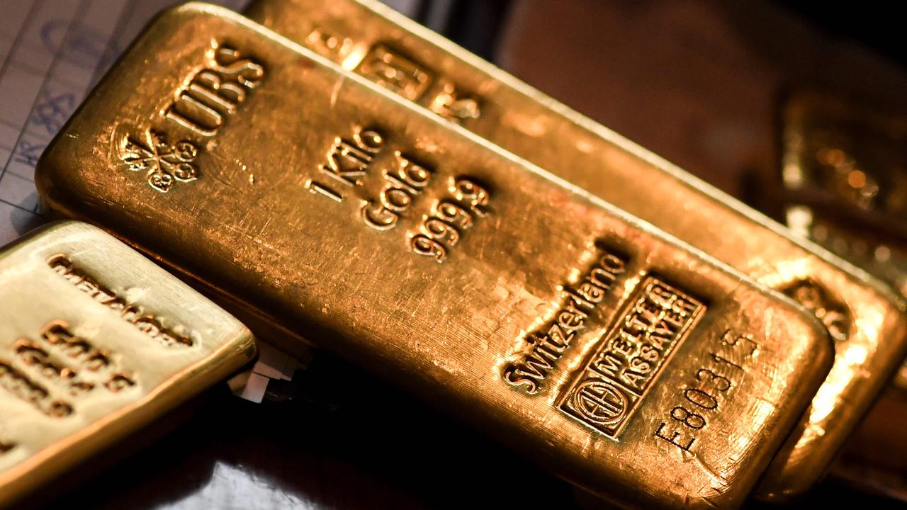 Gold is considered a ‘safe haven’ investment. Picture: Alain Jocard / AFP