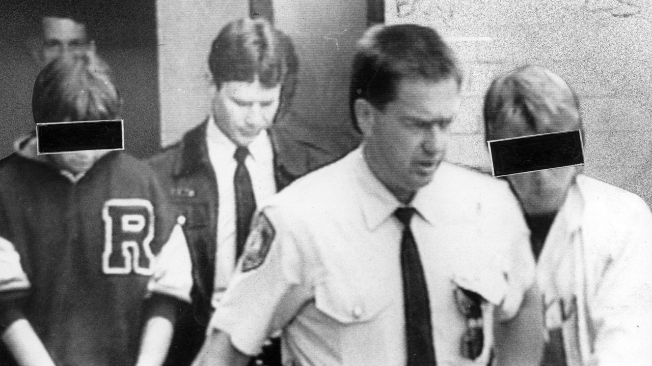 Wayne Wilmot (left) and Carol Anne Arrow (right) were involved in the rape and murder of Janine Balding. Picture: Channel Seven.