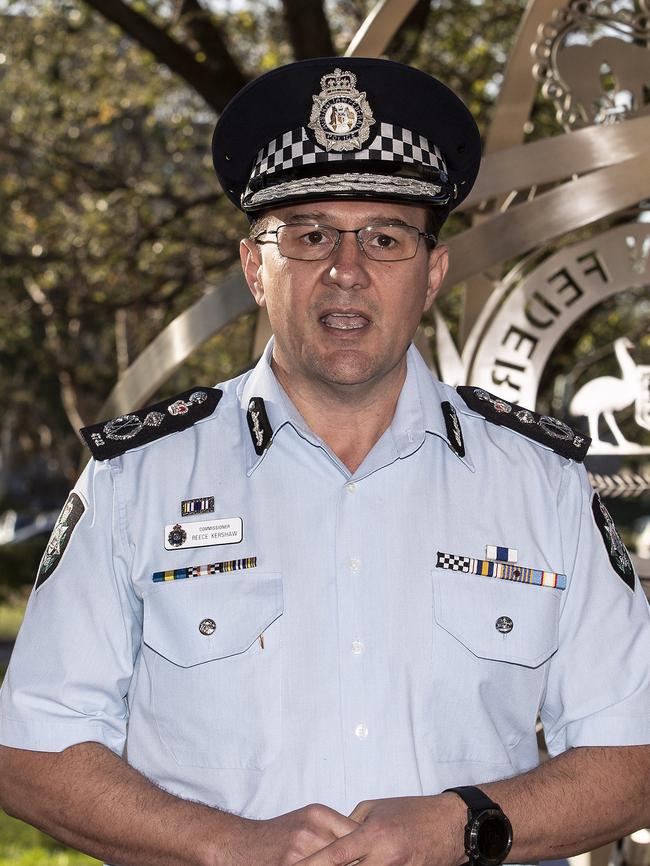 AFP Commissioner Reece Kershaw. Picture: Gary Ramage