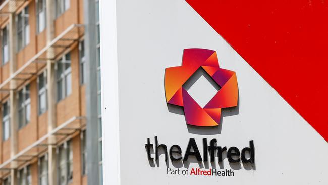 A ‘key pillar’ in Victoria’s health system, The Alfred, is poised to received a mammoth upgrade under a $2.4b pre-election pledge by the Coalition. Picture: Ian Currie